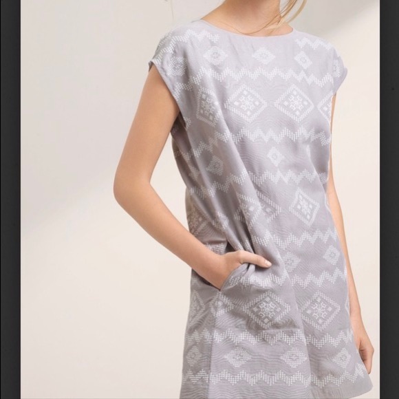 Aritzia Wilfred Blondelle Linen Blend Dress - Picture 3 of 5